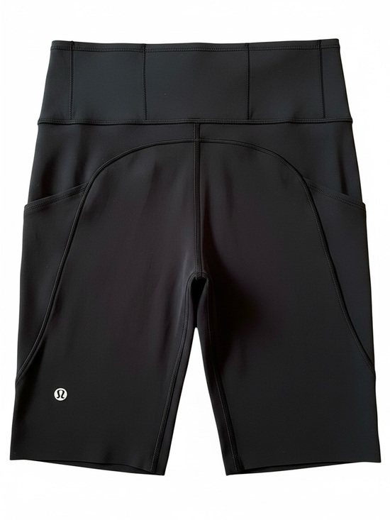 lululemon athletica Pants - Lululemon Invigorate Everlux Black High-Rise Shorts Multi Pockets | EUC